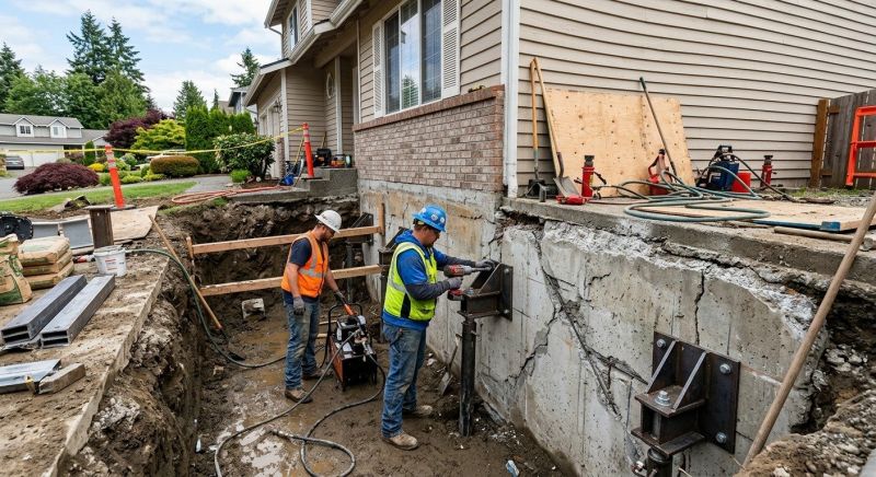 Foundation Repair in East Greenwich, RI
