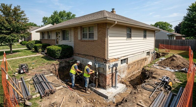 Building Foundation Repair in Rehoboth, MA