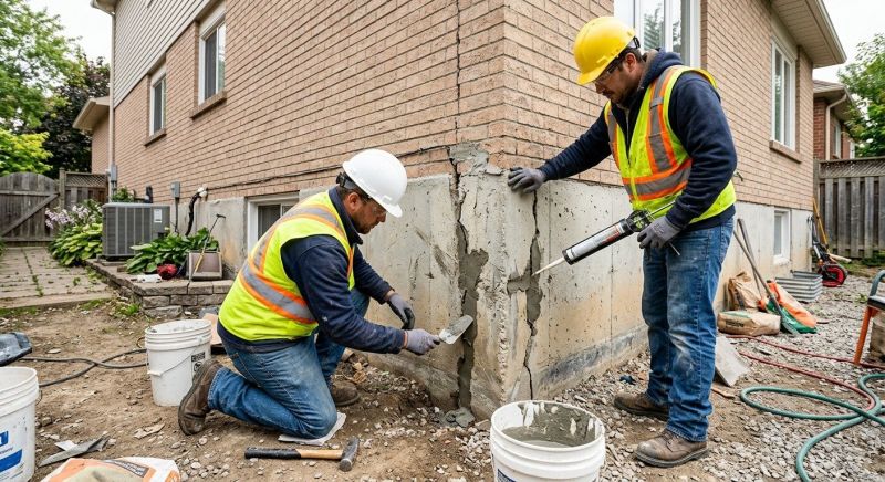 Building Foundation Repair in West Kingston, RI
