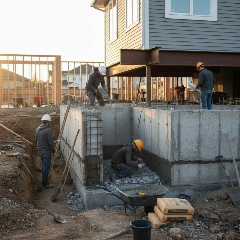 Concrete Foundation Repair in Bristol, RI
