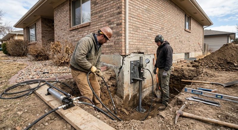 Concrete Foundation Repair in Charlestown, RI