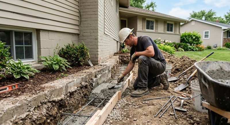 Concrete Foundation Repair in Rehoboth, MA