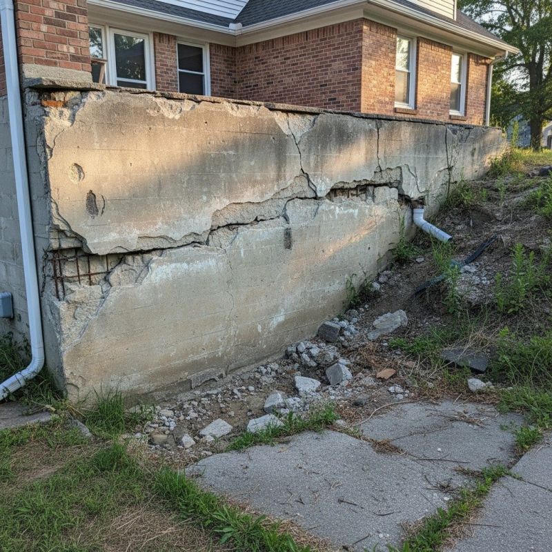 Cracked Foundation Repair in Saunderstown, RI