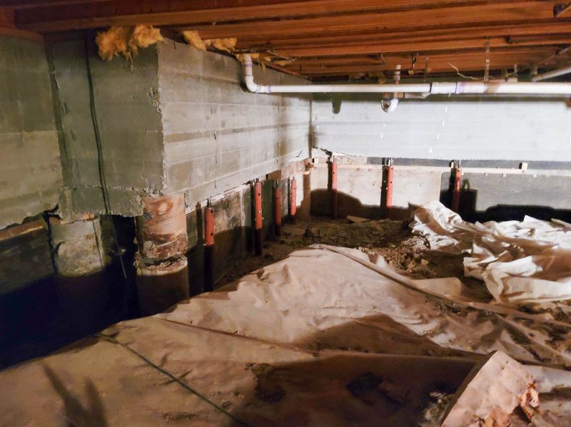 Crawlspace Foundation Repair in Bradford, RI