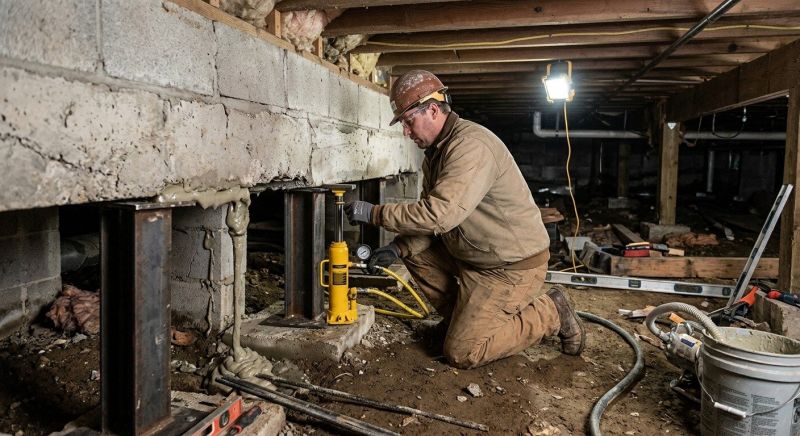 Crawlspace Foundation Repair in Fall River, MA