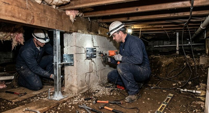 Crawlspace Foundation Repair in Newport, RI