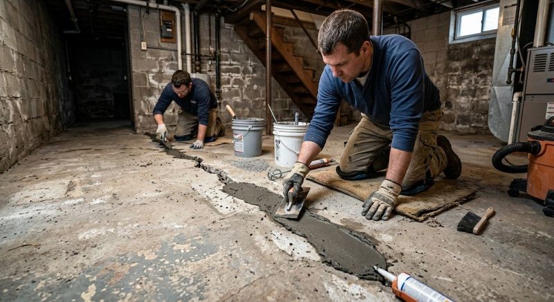 Crawlspace Structural Repair in East Greenwich, RI