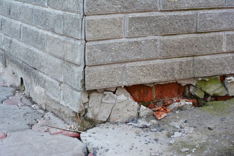 Foundation Damage Repair in Oakland, RI