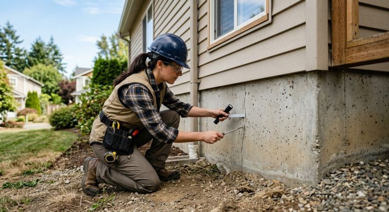 Foundation Inspection in East Greenwich, RI