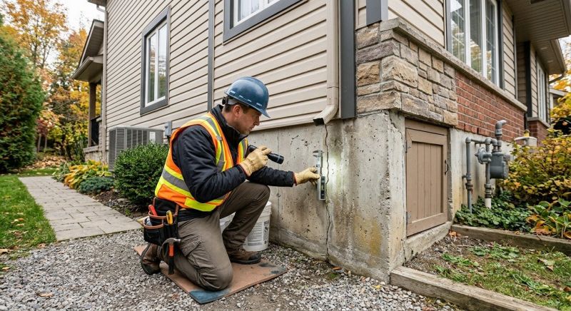 Foundation Inspection in East Greenwich, RI