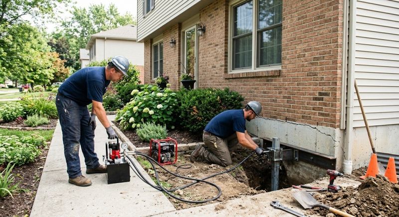 Foundation Jacking in Dighton, MA