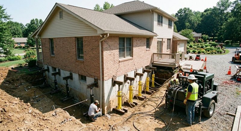 Foundation Jacking in East Providence, RI