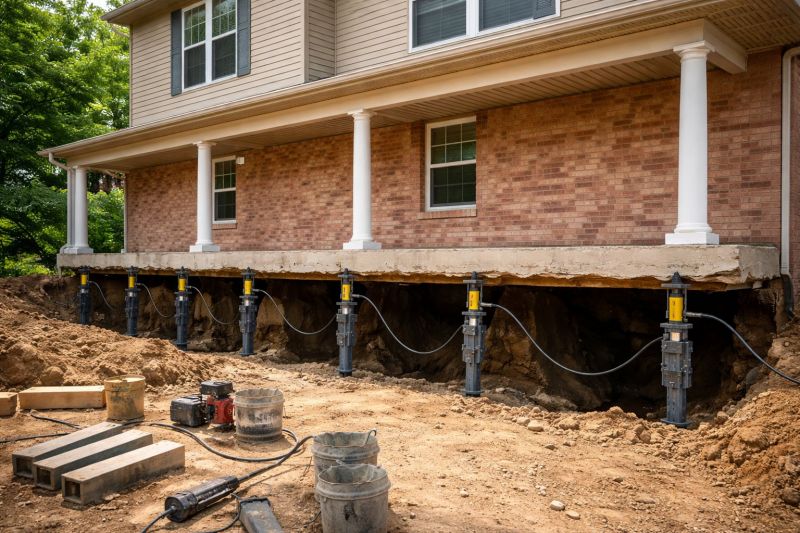 Foundation Jacking in Swansea, MA