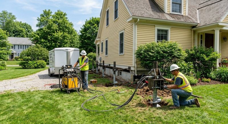 Foundation Lifting in Riverside, RI