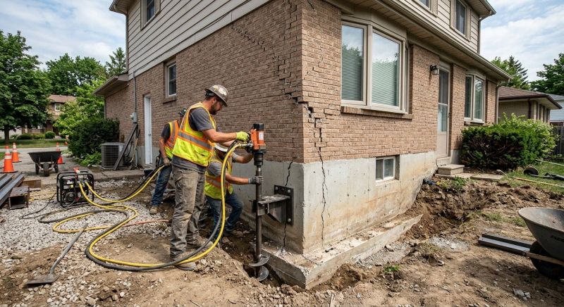 Foundation Lifting in Washington County, RI