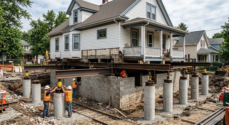 Foundation Raising in East Providence, RI