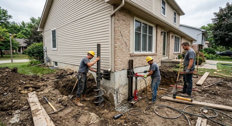 Foundation Repair in Exeter, RI