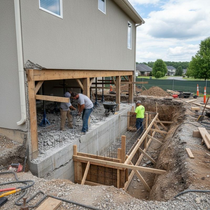 Foundation Repair in North Kingstown, RI
