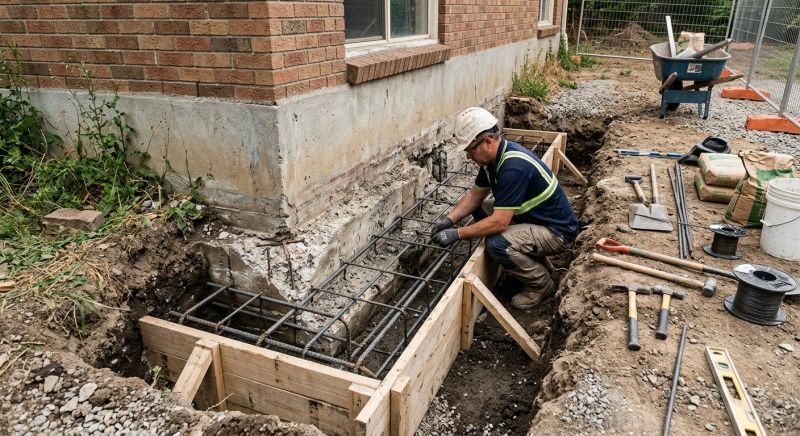 Foundation Repair in North Stonington, CT