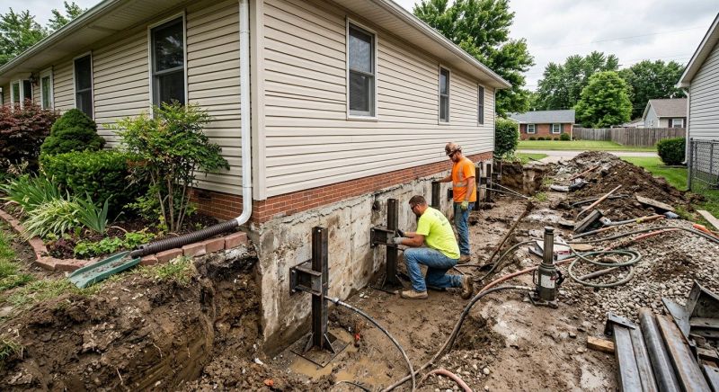 Foundation Stabilizing in Charlestown, RI