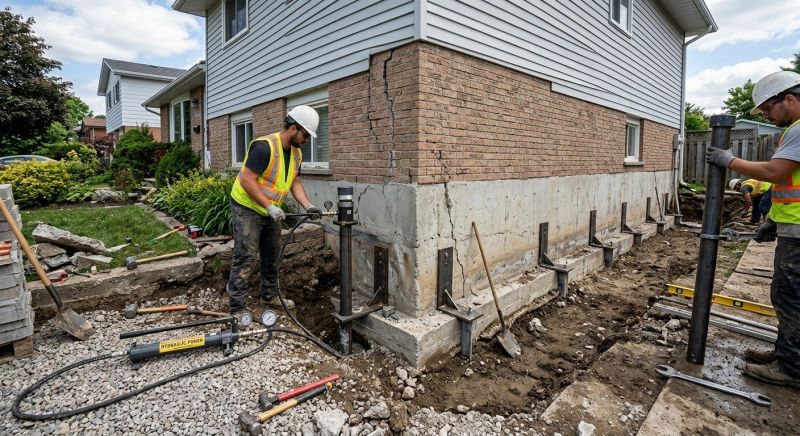 Foundation Stabilizing in Narragansett, RI