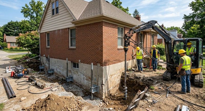 Foundation Stabilizing in Newport, RI