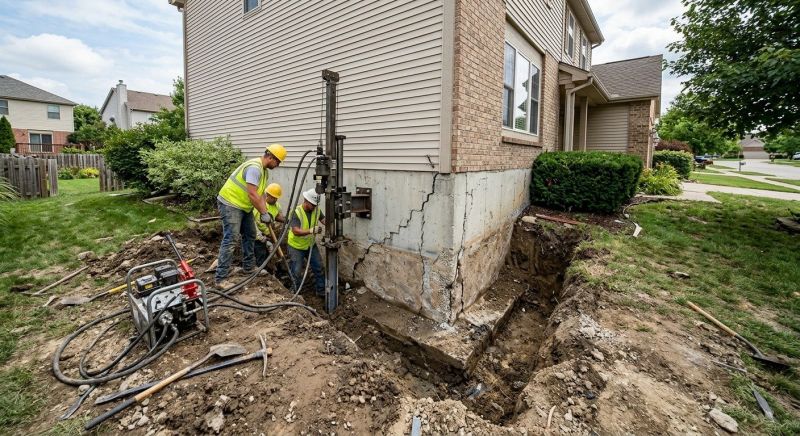 Foundation Stabilizing in North Scituate, RI