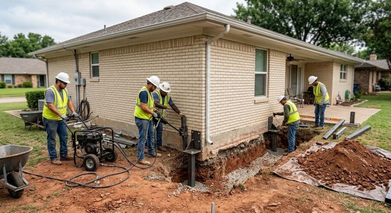 Foundation Stabilizing in Plainfield, CT