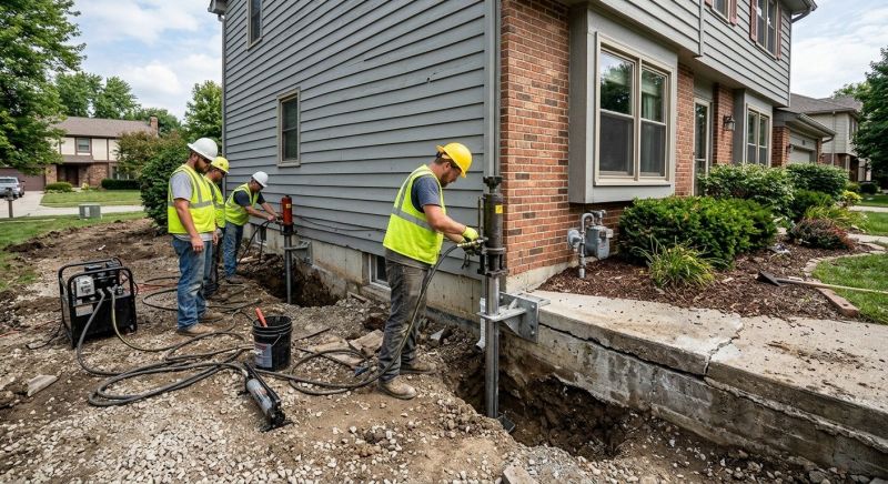 Foundation Stabilizing in Rehoboth, MA