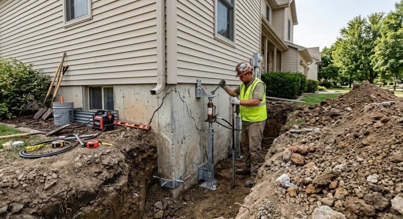 Foundation Stabilizing in Swansea, MA