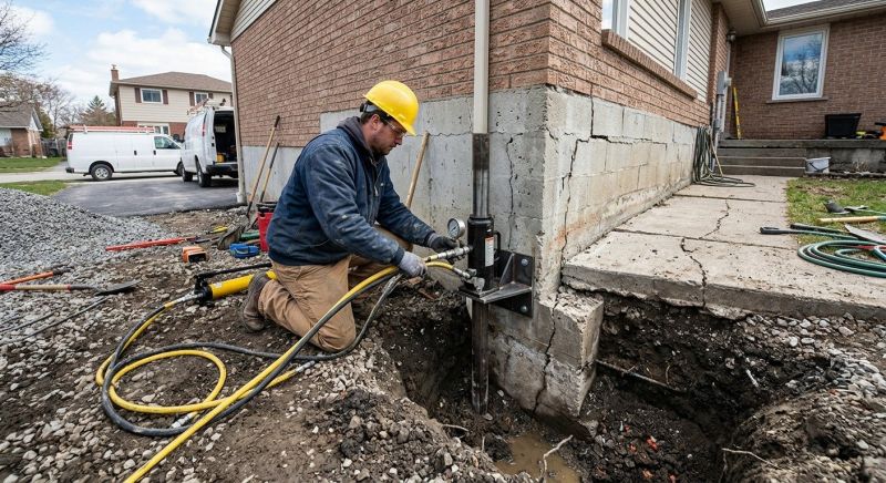 Foundation Structural Repair in East Greenwich, RI