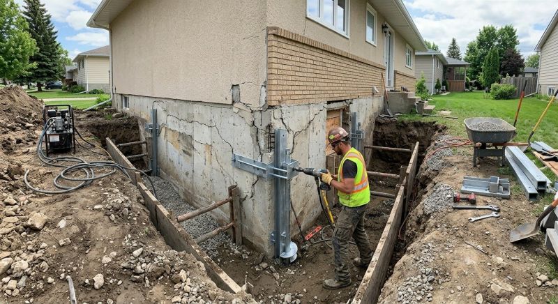 Foundation Structural Repair in Saunderstown, RI