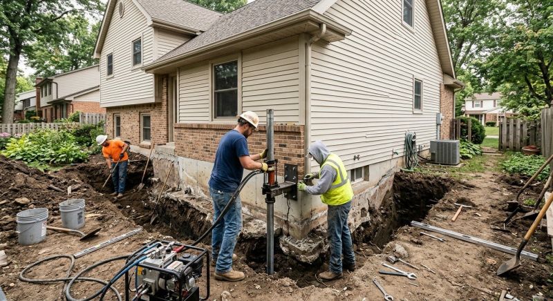 Home Foundation Repair in Chepachet, RI