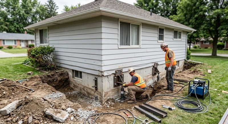 Home Foundation Repair in Warwick, RI