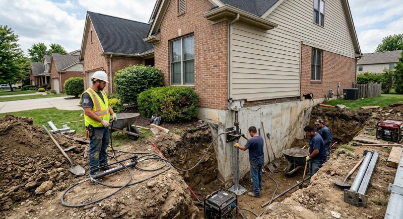 House Foundation Repair in North Kingstown, RI