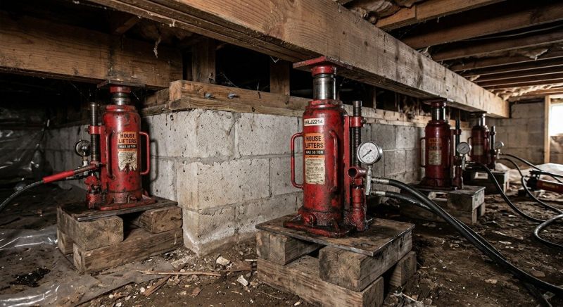 House Settling Repair in East Greenwich, RI