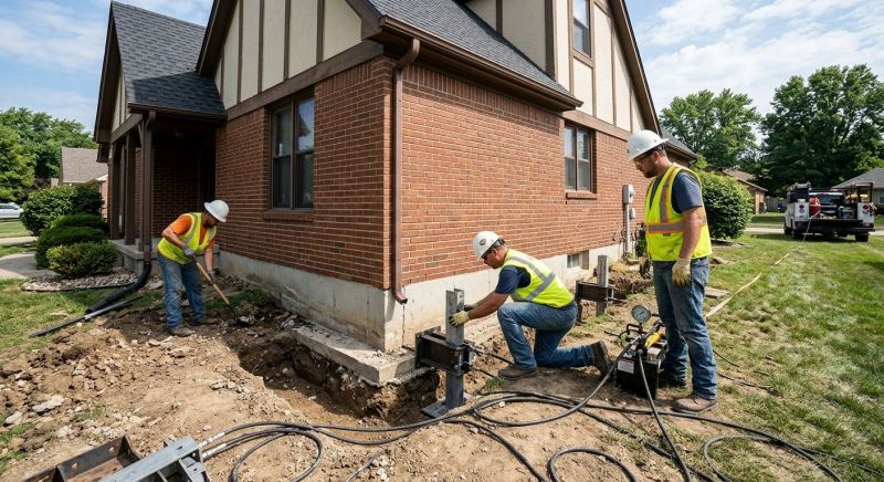 House Settling Repair in East Greenwich, RI