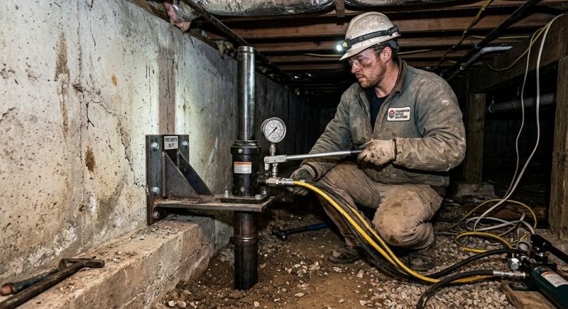 Settling Foundation Service in North Kingstown, RI