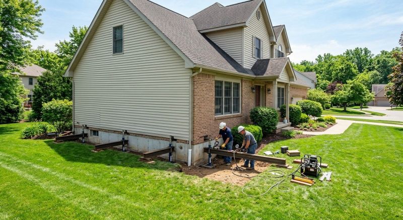 Settling Foundation Service in Plainfield, CT
