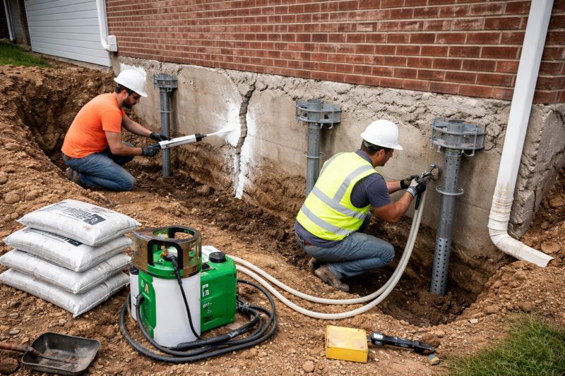 Structural Foundation Repair in Cranston, RI