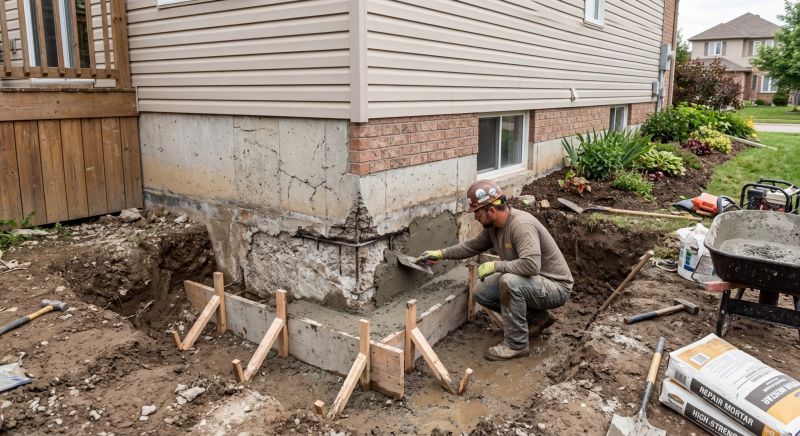 Structural Foundation Repair in Johnston, RI