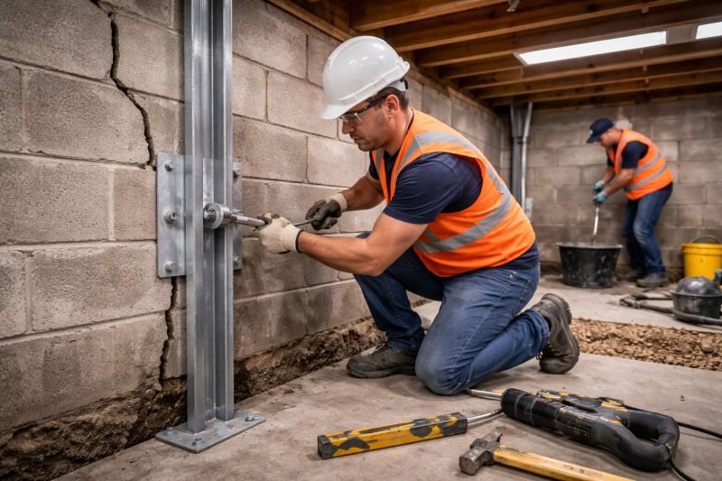 Structural Foundation Repair in Johnston, RI