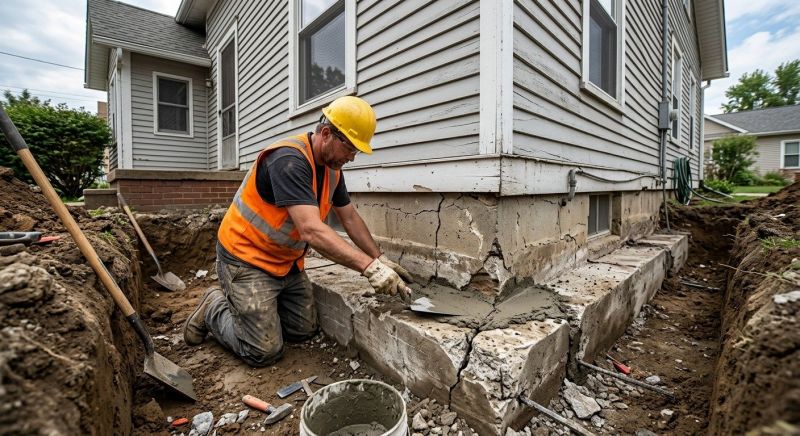Structural Foundation Repair in East Greenwich, RI