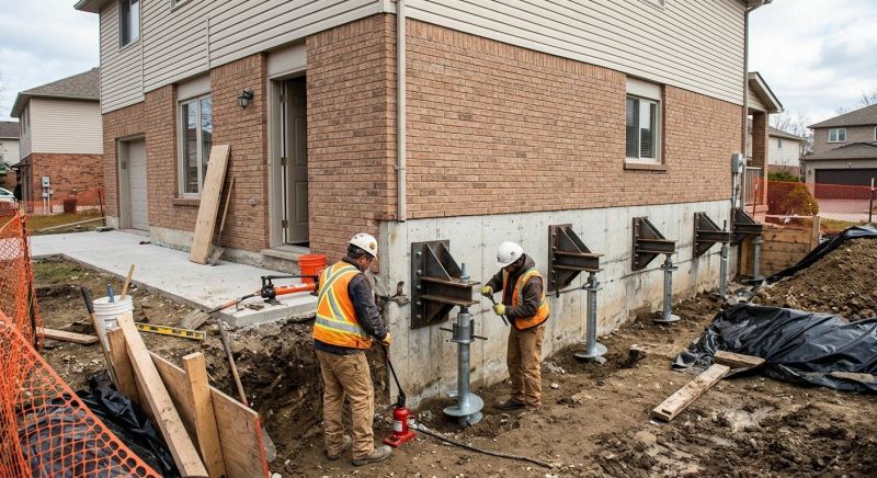 Structural Foundation Repair in Plainfield, CT