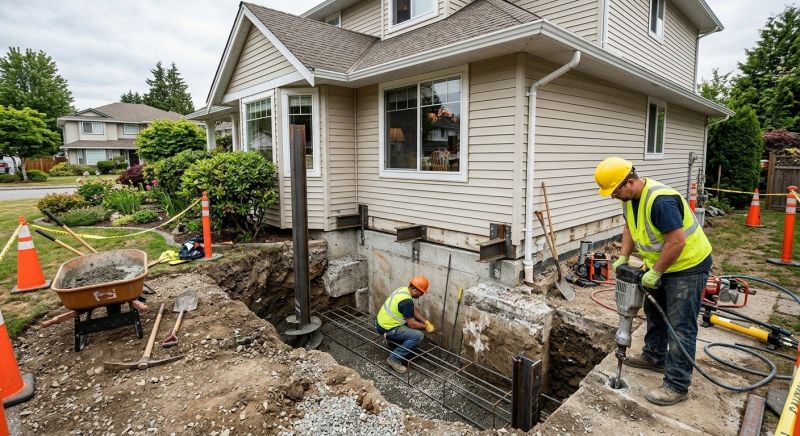Structural Foundation Repair in Saunderstown, RI