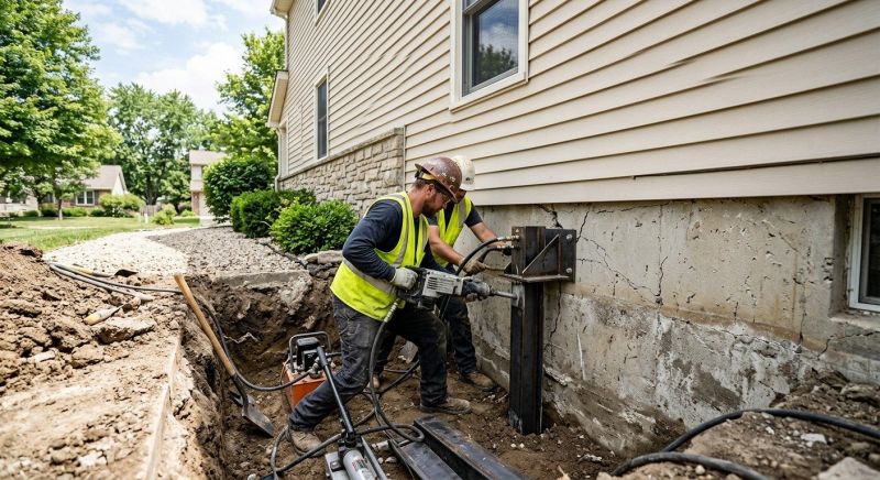 Structural Foundation Repair in West Kingston, RI