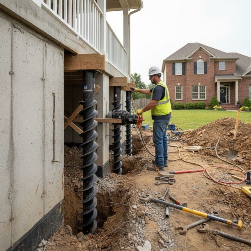 Underpinning Repair in East Greenwich, RI