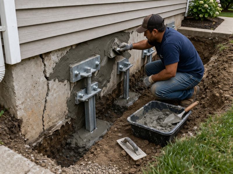 Underpinning Repair in East Greenwich, RI